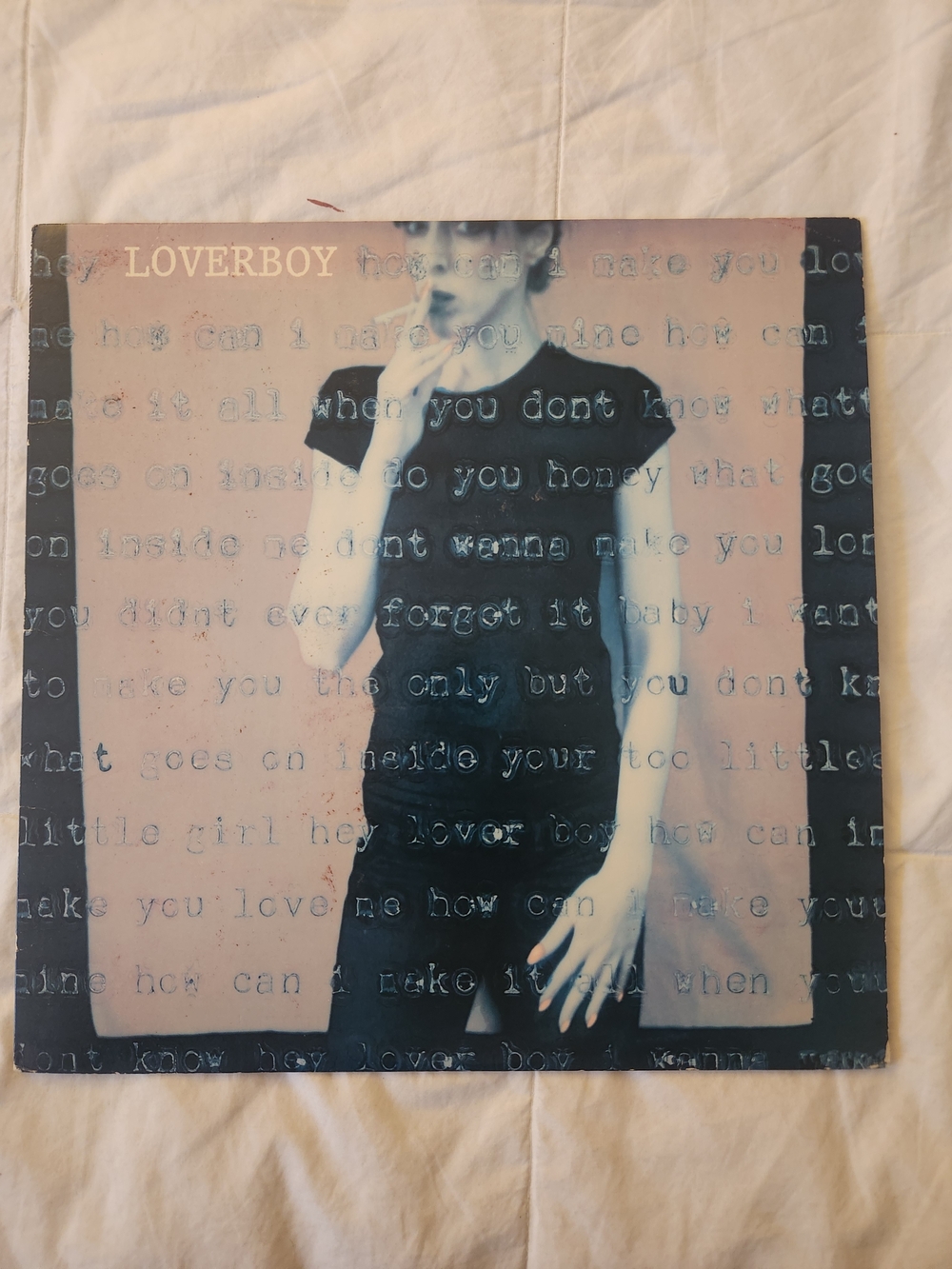 LOVERBOY Vintage Album Self Titled. Record NEVER PLAYED! Album Cover Faded Sorry